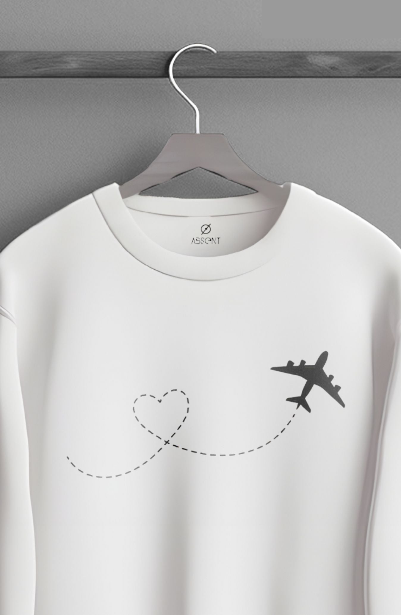 Airplane Heart Classic Sweatshirt
