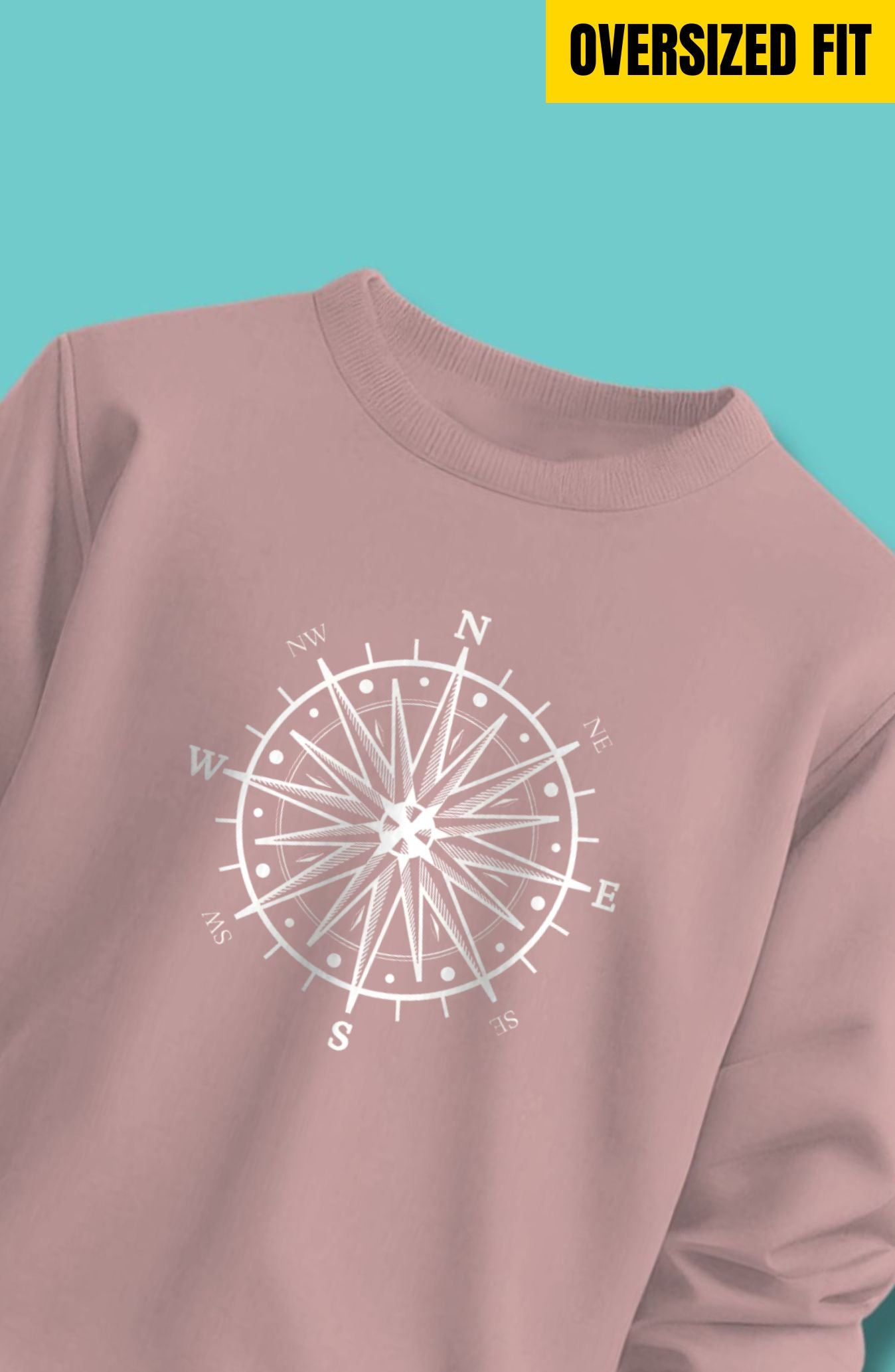 Compass Oversized Sweatshirt