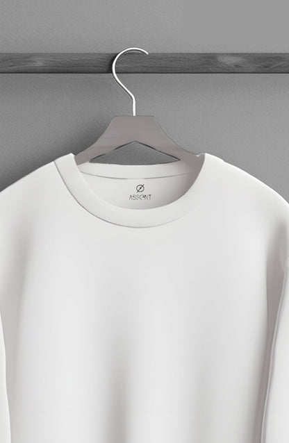 White Classic Sweatshirt