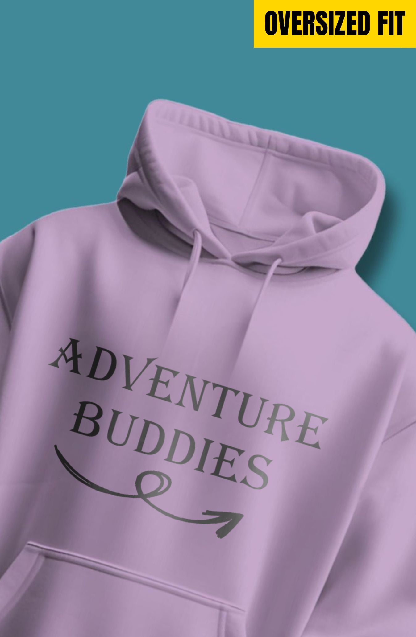 Adventure Buddies Oversized Hoodie