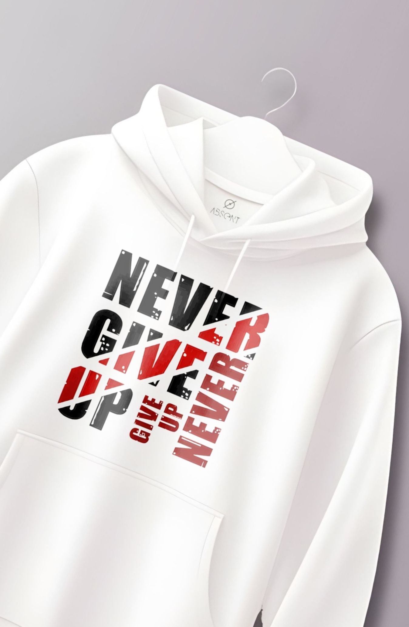 Never Give Up Classic Hoodie