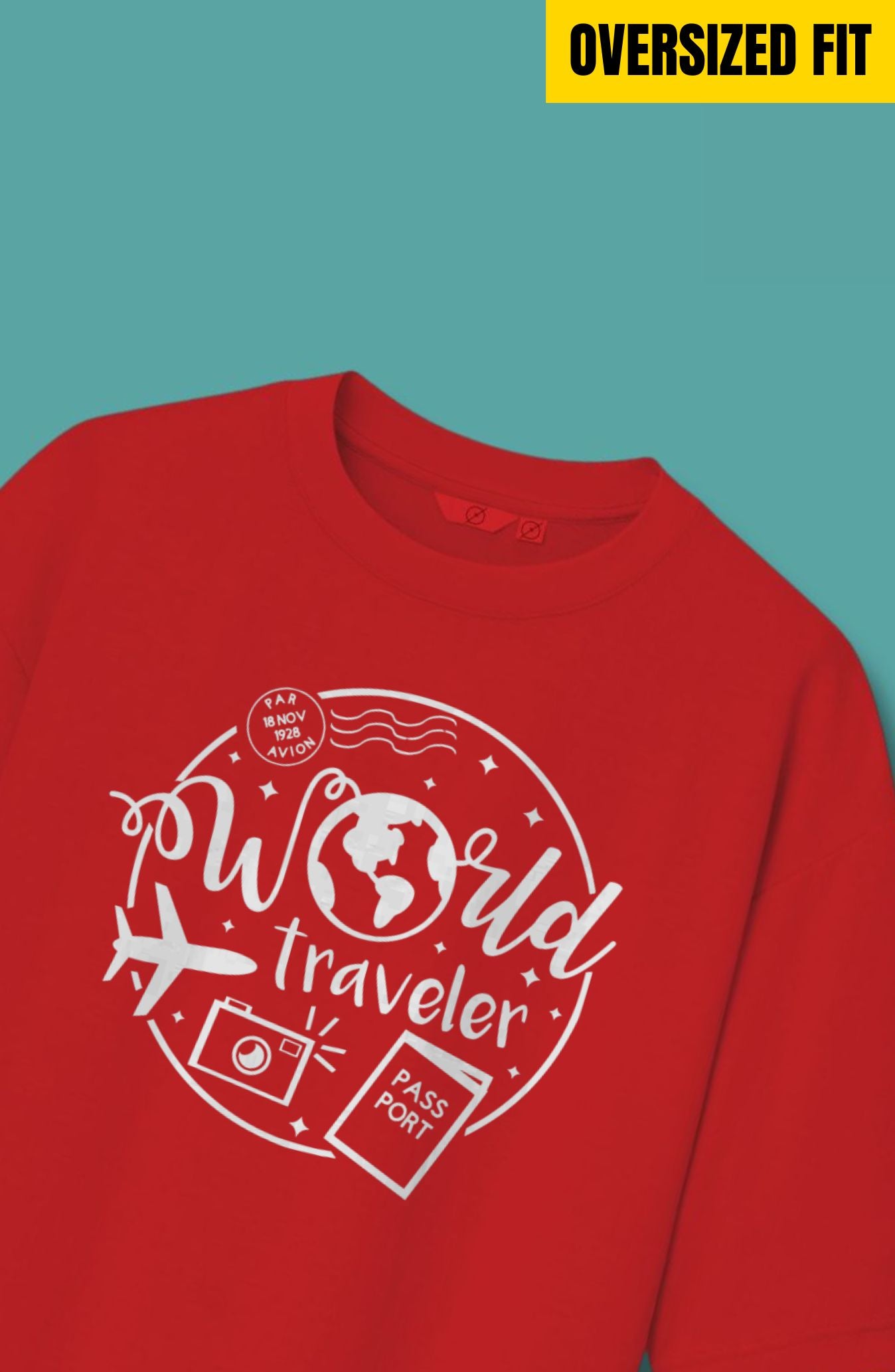 World Traveler Oversized T-Shirt