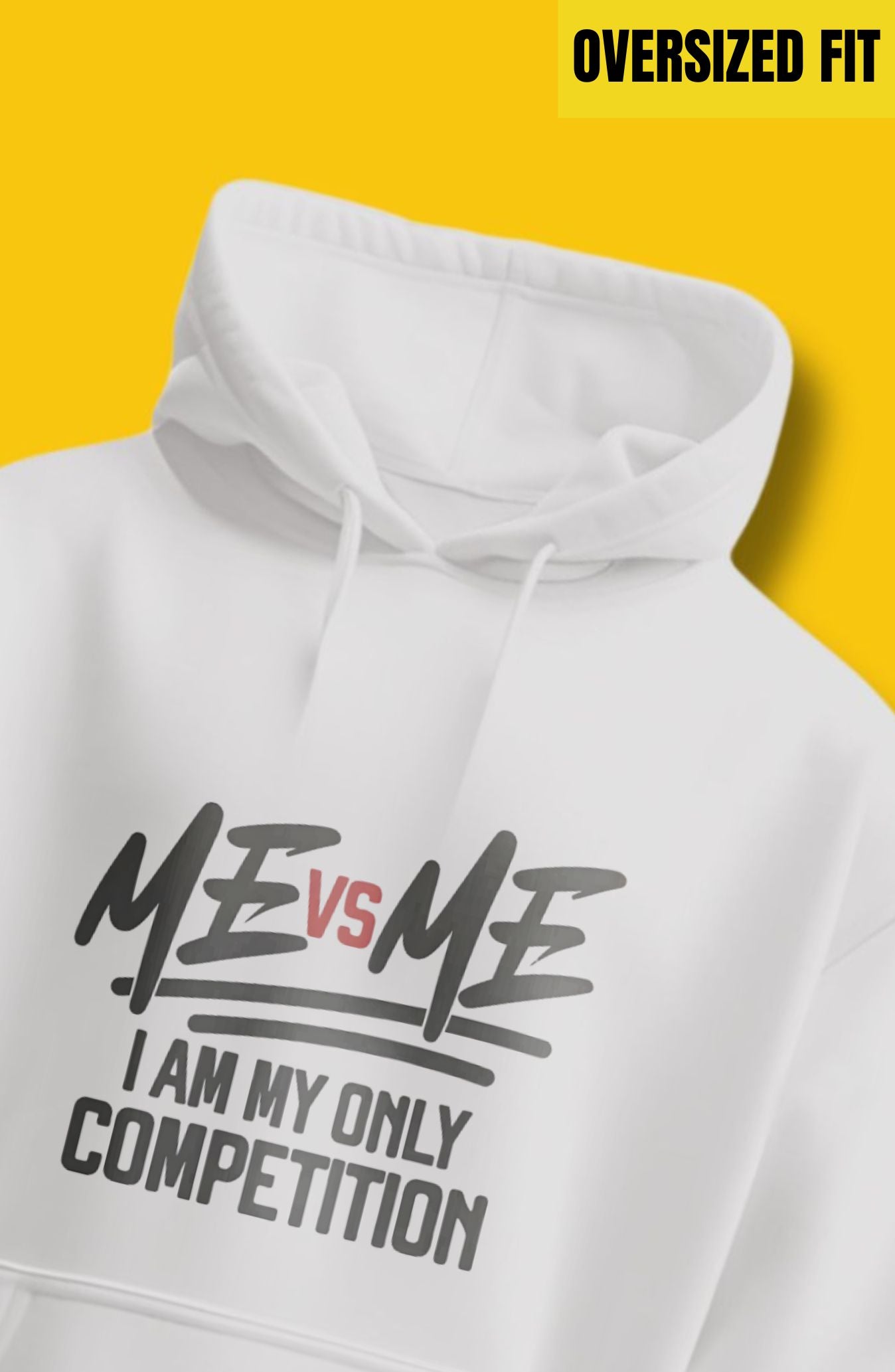 Me VS Me Oversized Hoodie