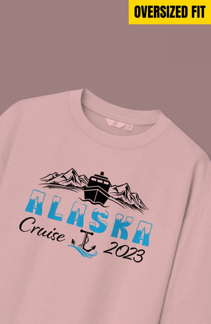Alaska Cruise Oversized T-Shirt