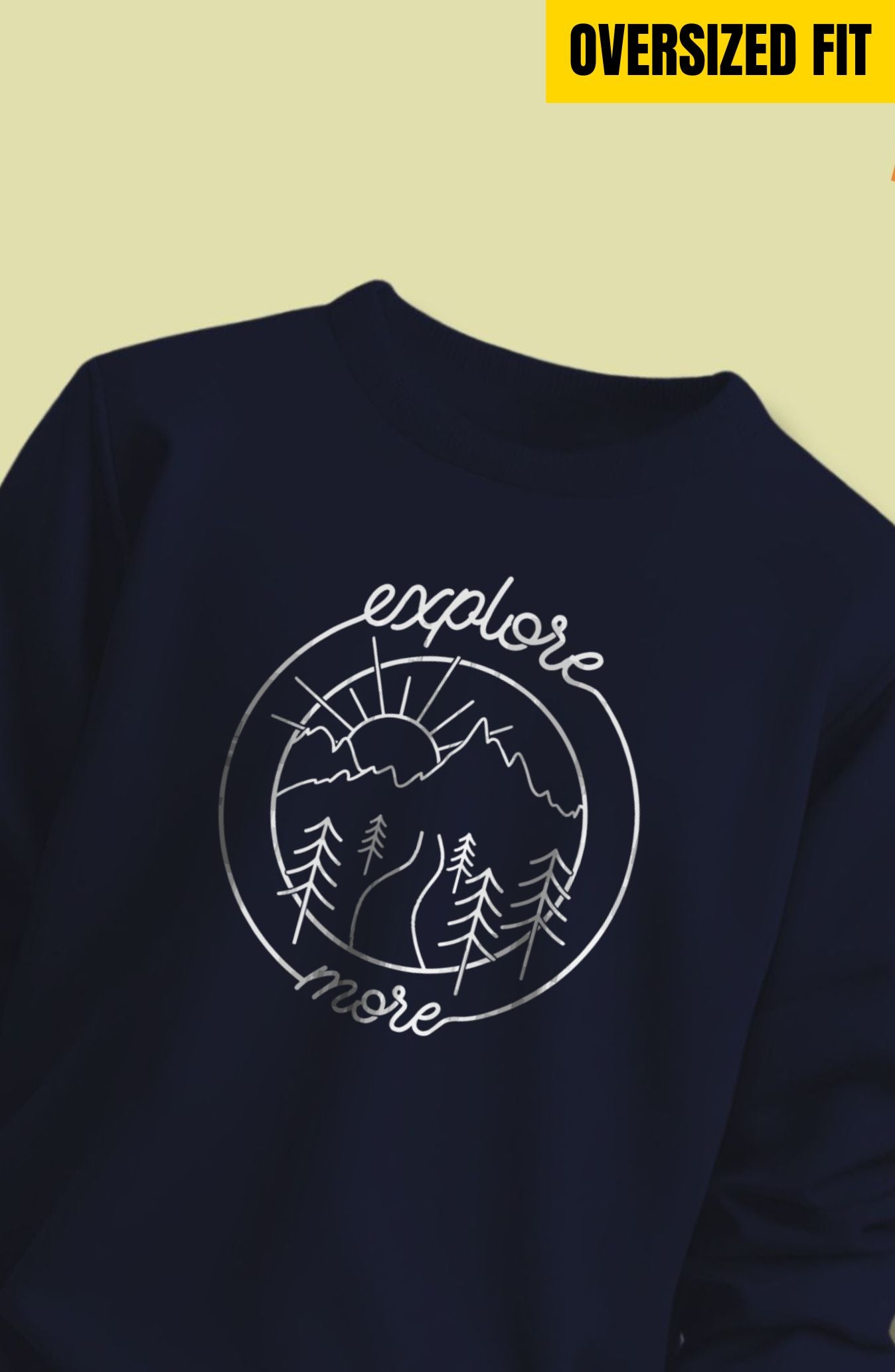 Explore More Oversized Sweatshirt
