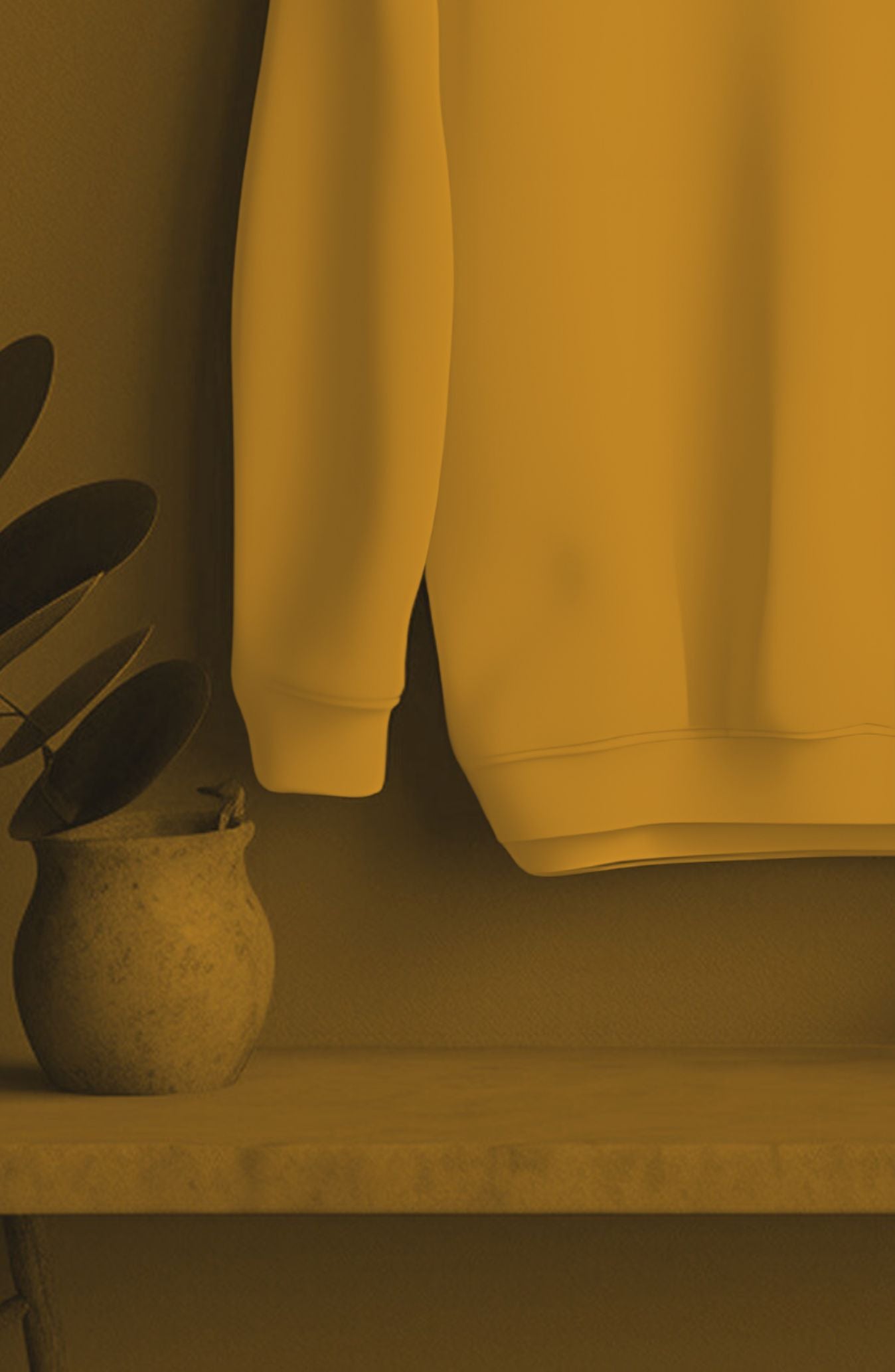 Mustard Yellow Classic Sweatshirt