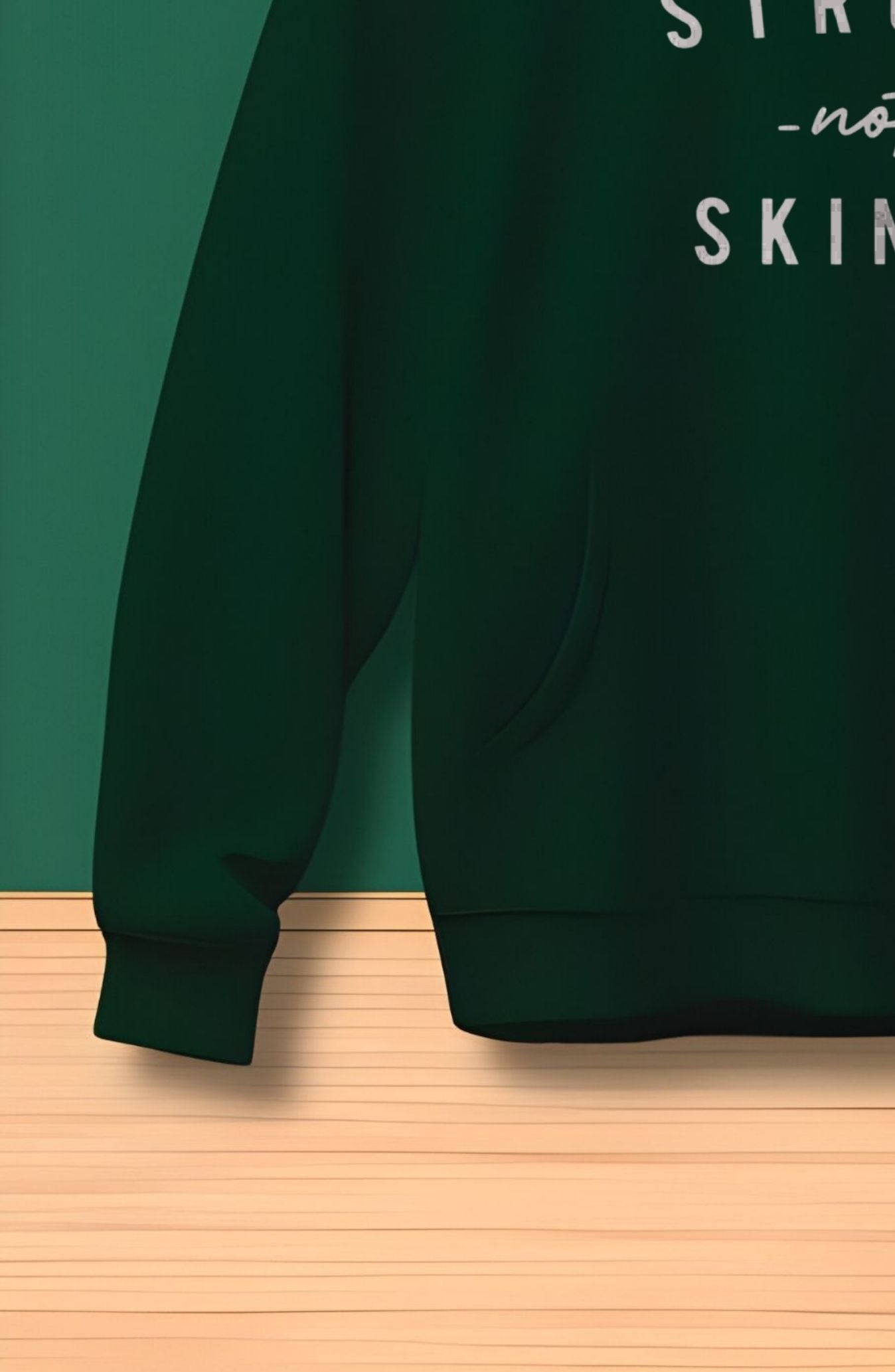 Strong Not Skinny Classic Hoodie