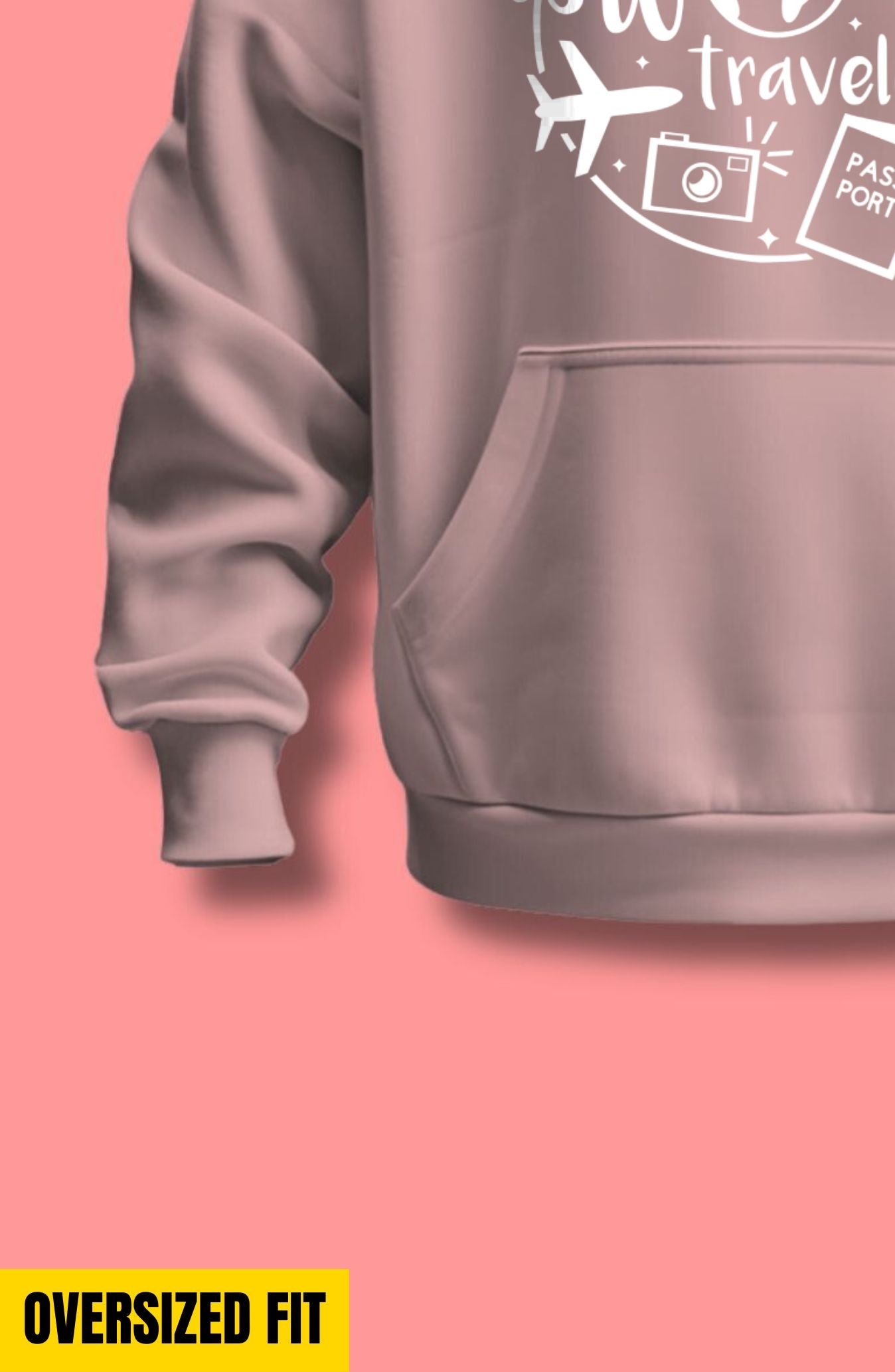 World Traveler Oversized Hoodie