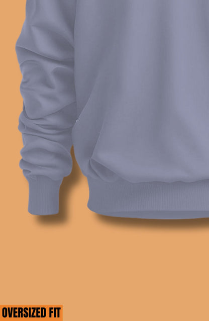 Lavender Oversized Sweatshirt