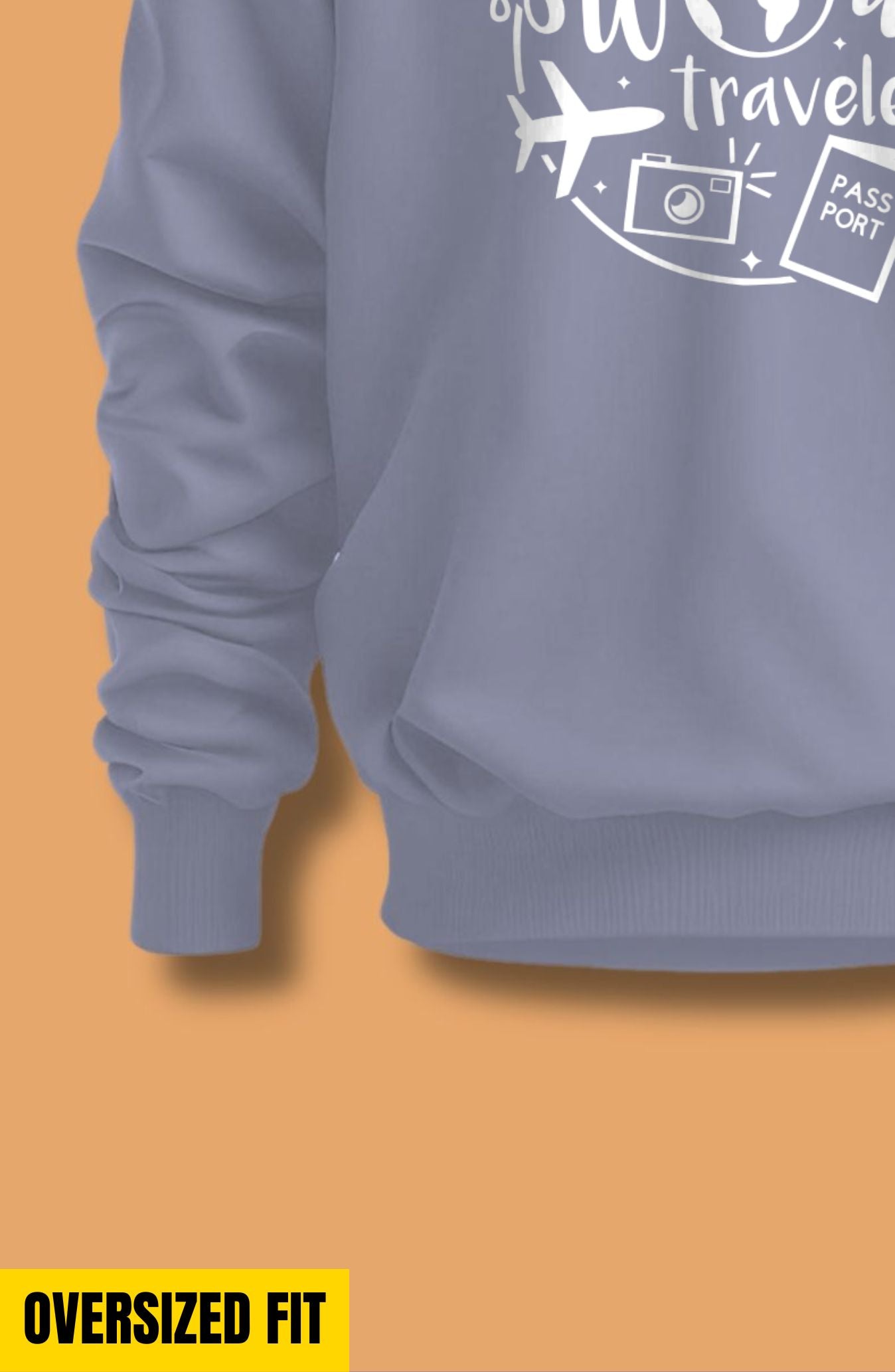 World Traveler Oversized Sweatshirt