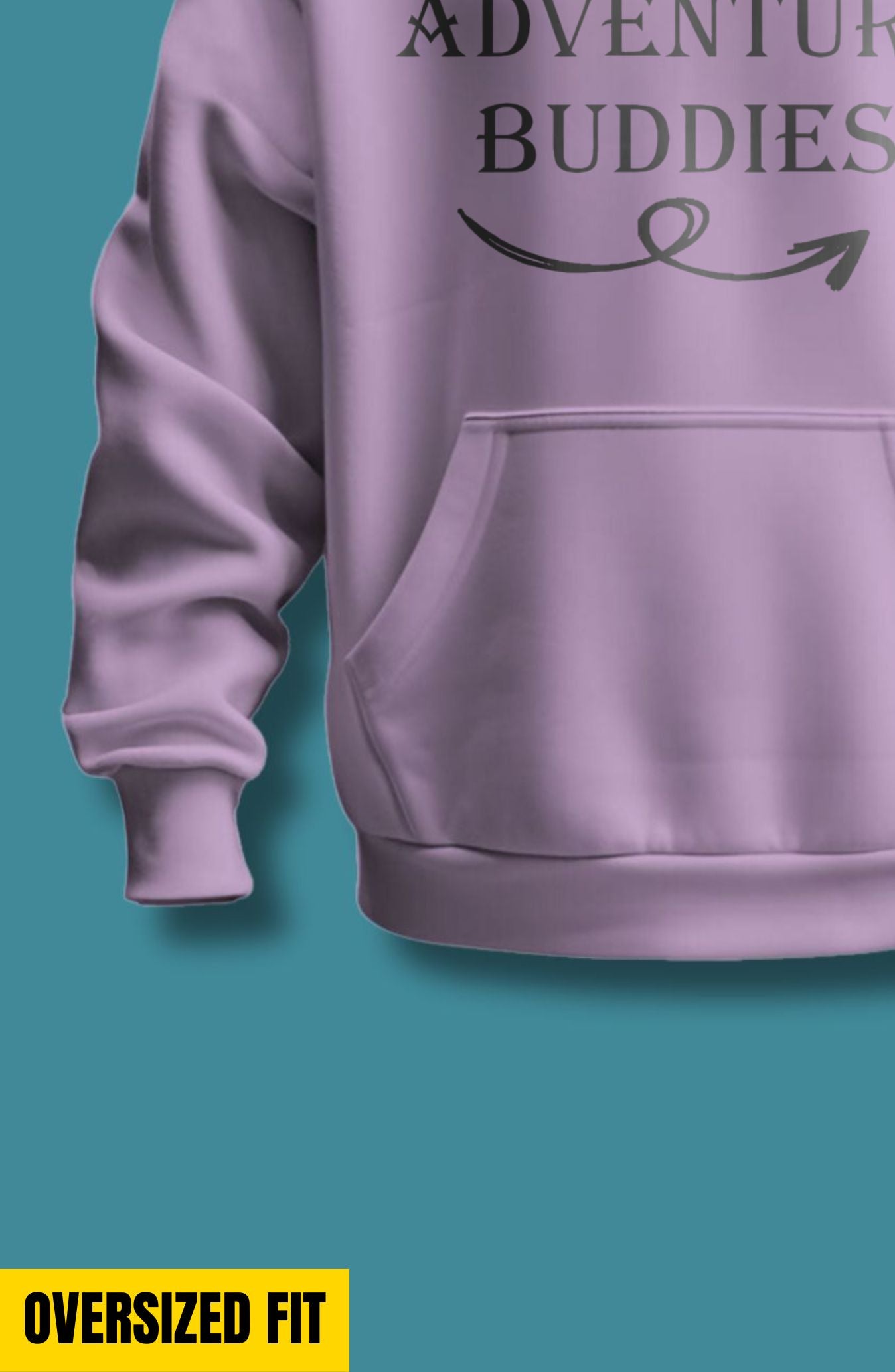 Adventure Buddies Oversized Hoodie