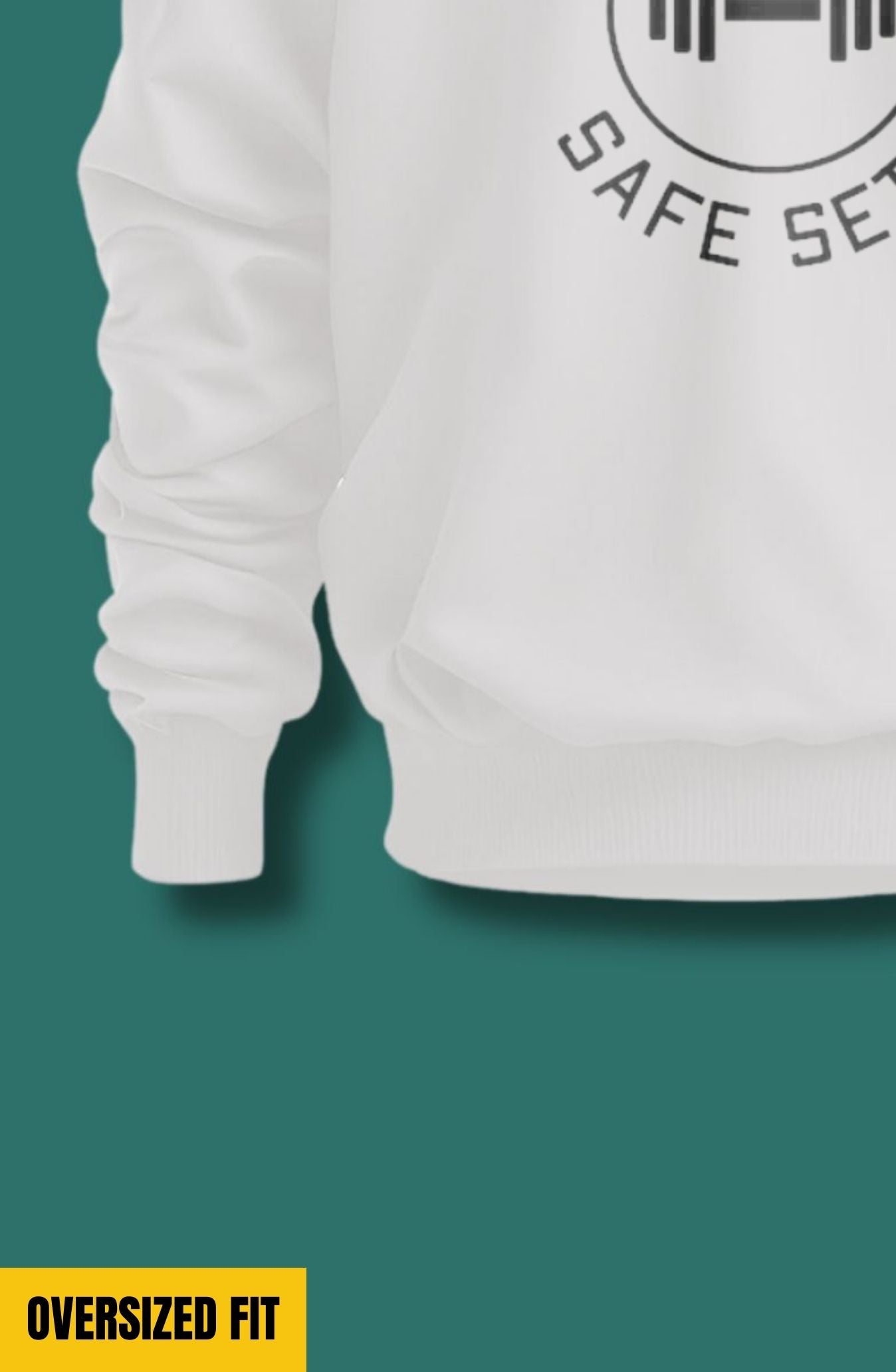 Practice Safe Sets Oversized Sweatshirt