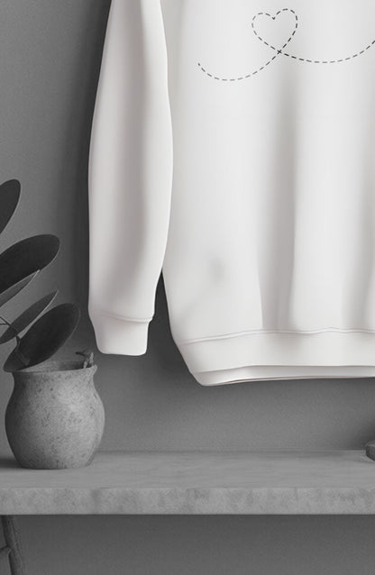 Airplane Heart Classic Sweatshirt