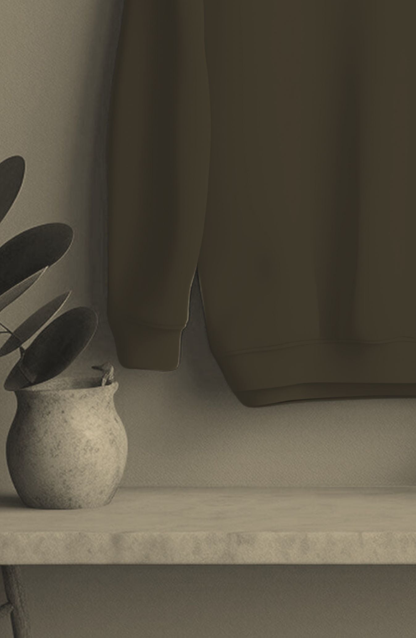 Olive Green Classic Sweatshirt