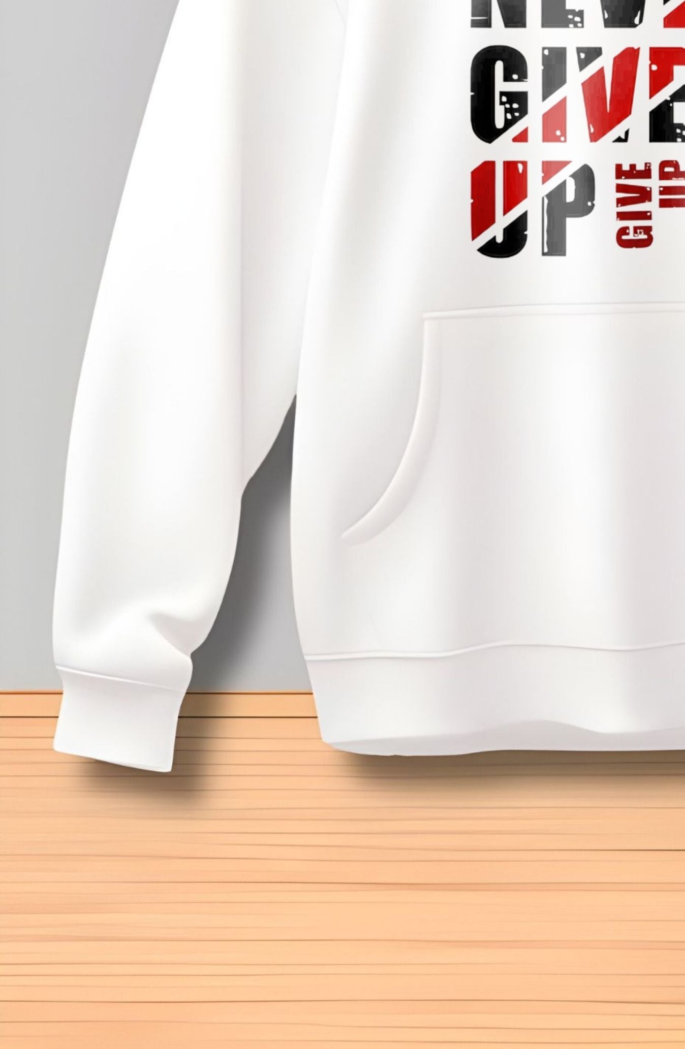 Never Give Up Classic Hoodie