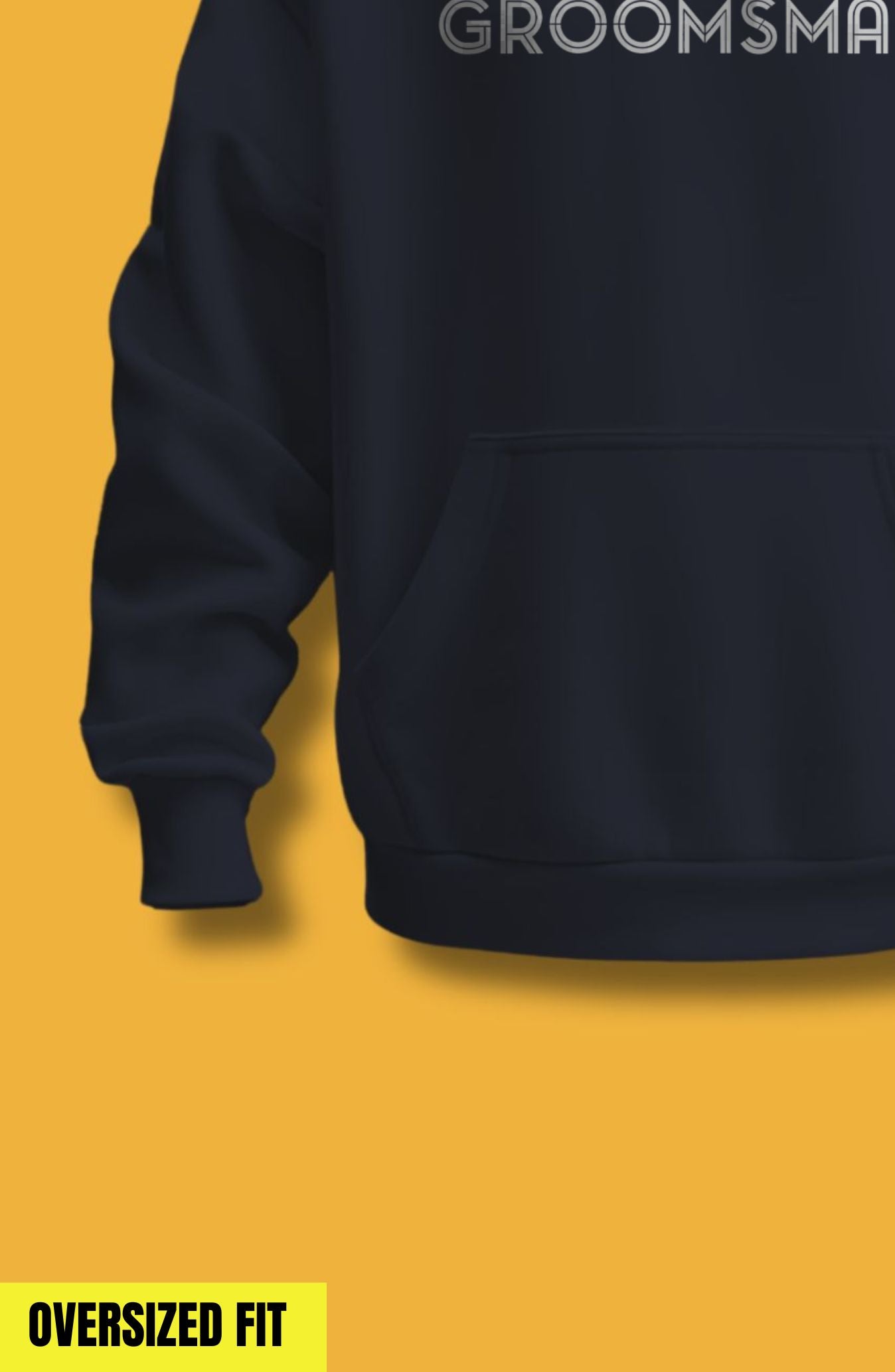 Groomsman Oversized Hoodie