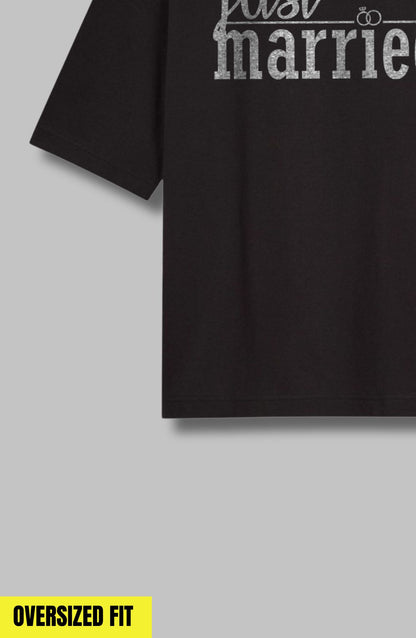 Just Married Oversized T-Shirt