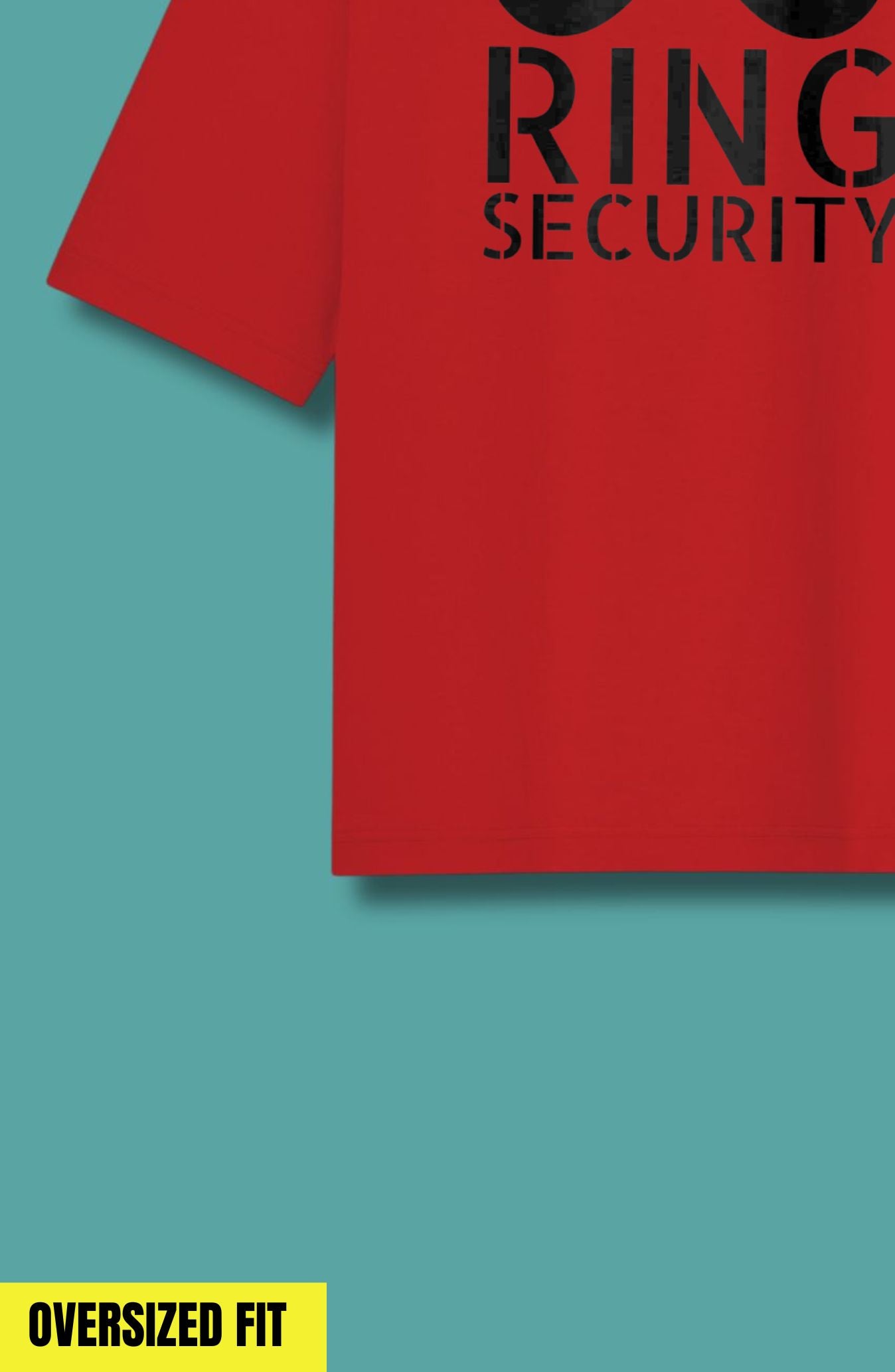 Ring Security Oversized T-Shirt