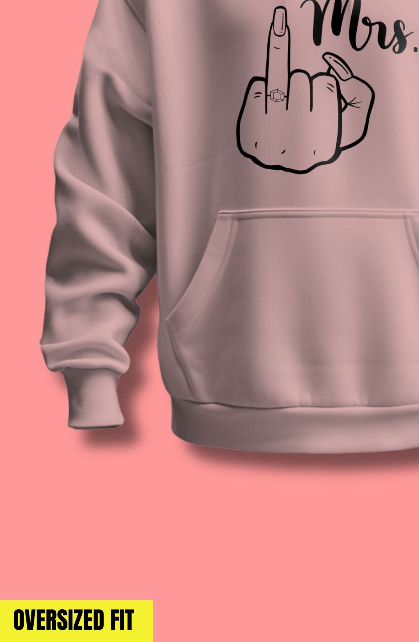 Mrs. Oversized Hoodie