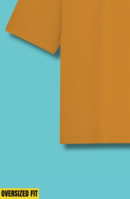 Golden Yellow Oversized T-Shirt