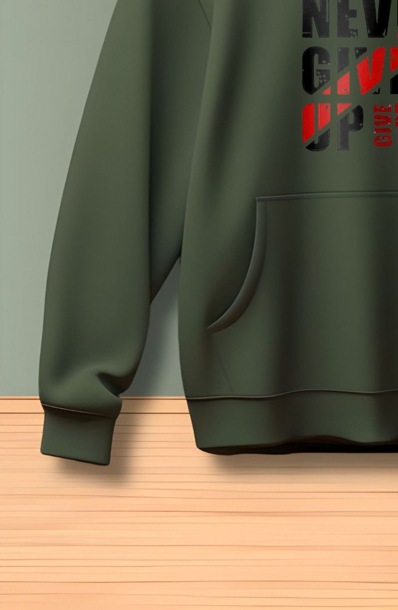 Never Give Up Classic Hoodie