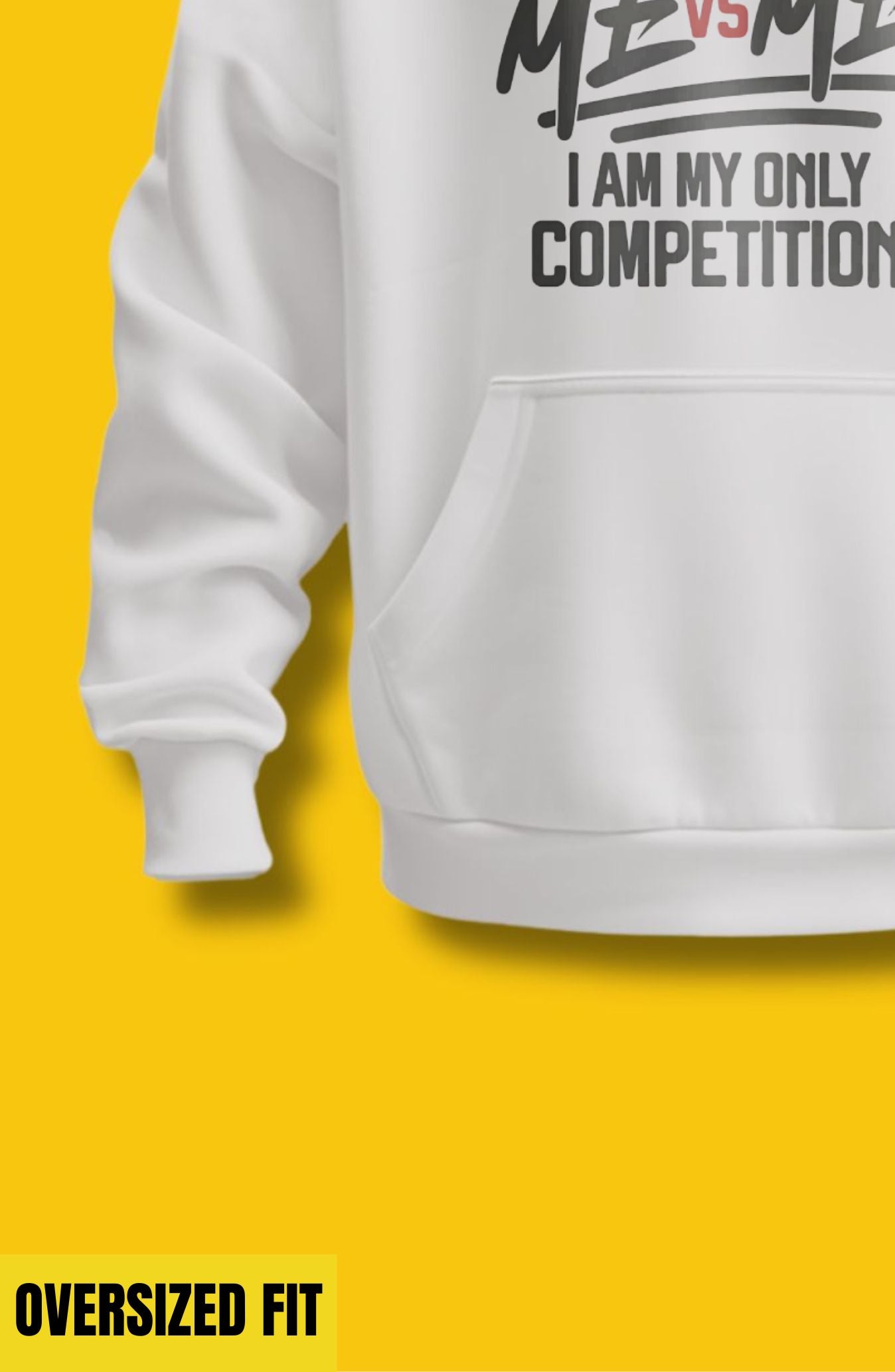 Me VS Me Oversized Hoodie