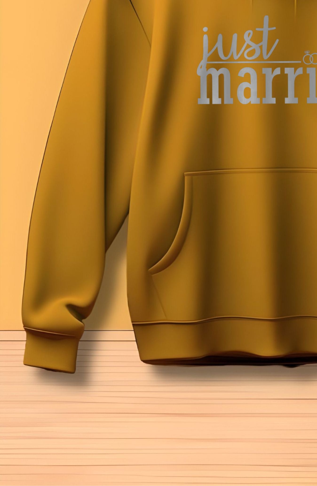 Just Married Classic Hoodie