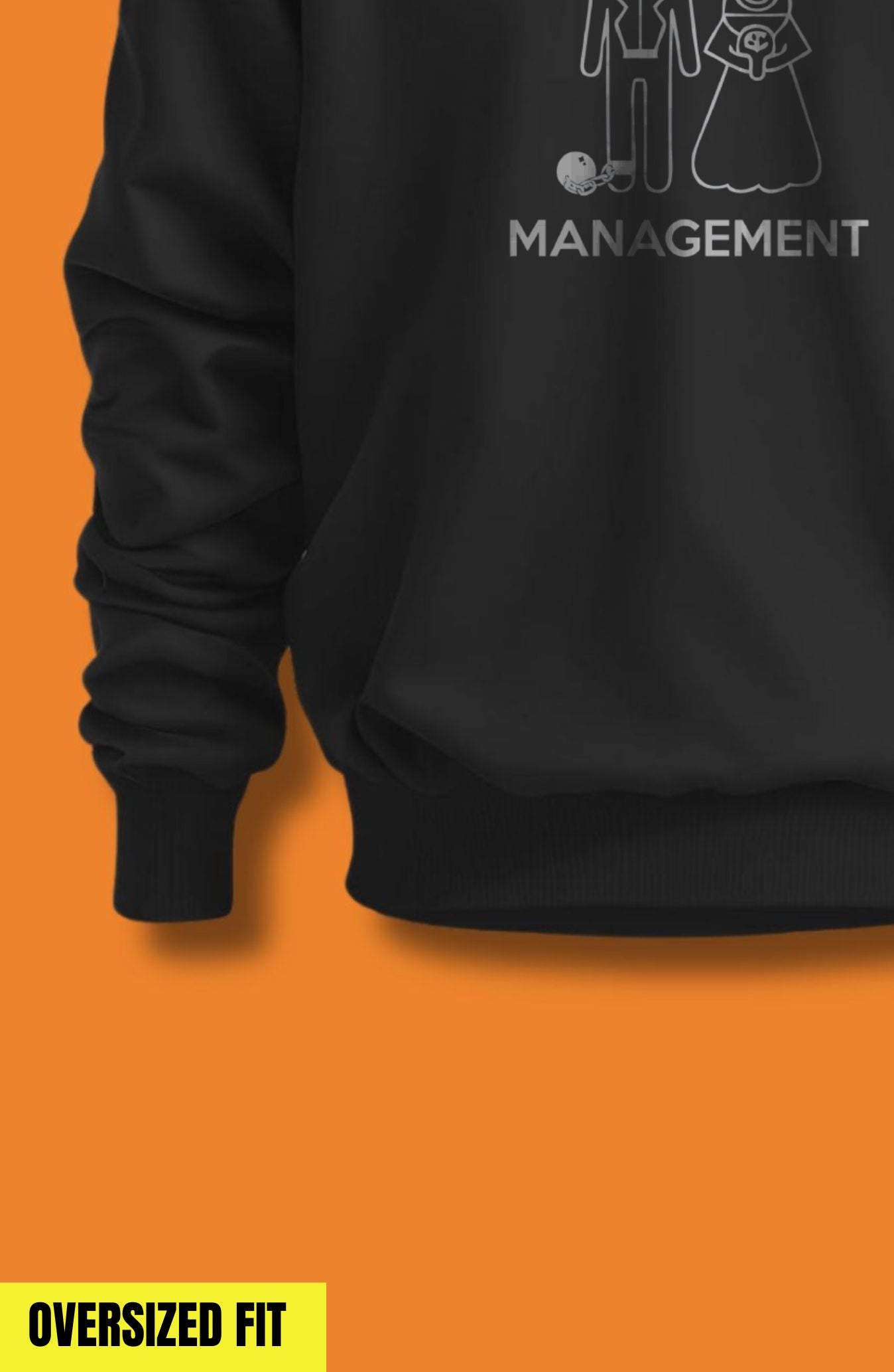 Under New Management Oversized Sweatshirt