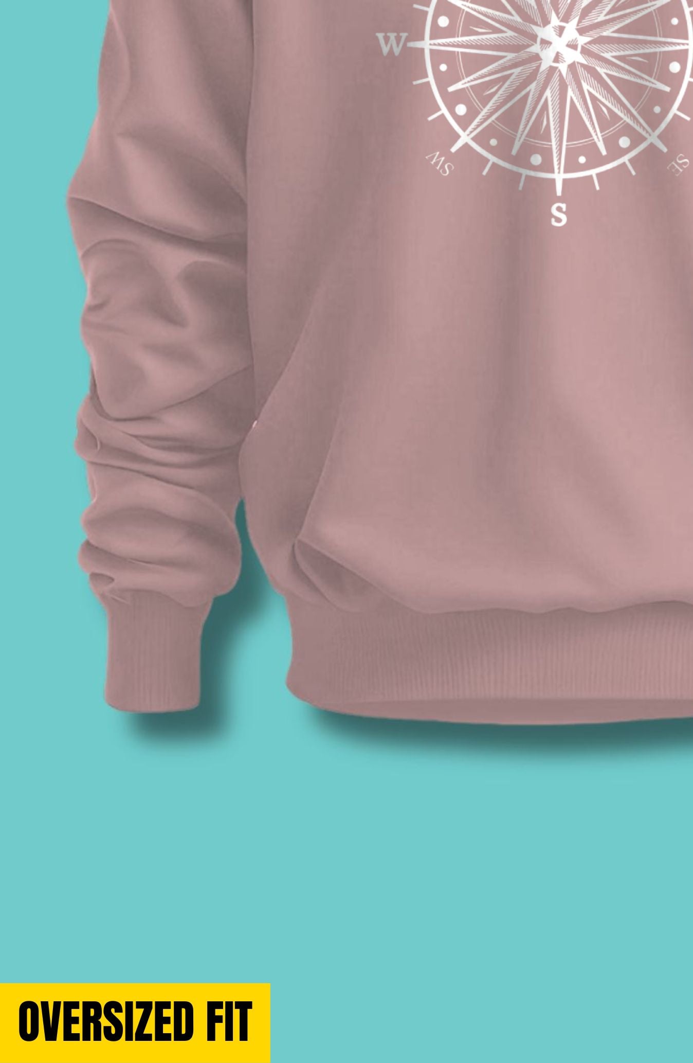 Compass Oversized Sweatshirt
