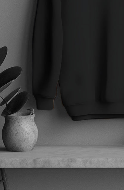 Black Classic Sweatshirt