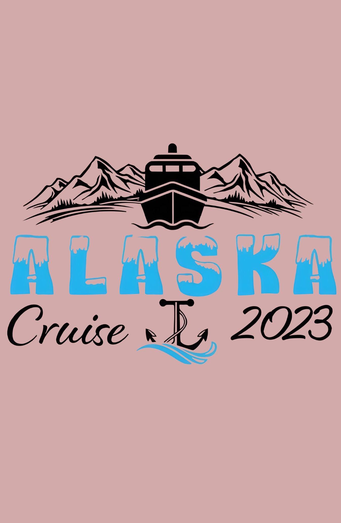 Alaska Cruise Oversized T-Shirt