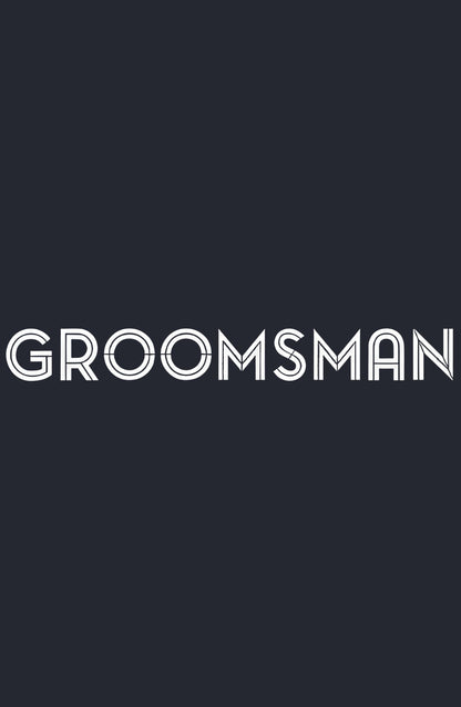 Groomsman Oversized Hoodie