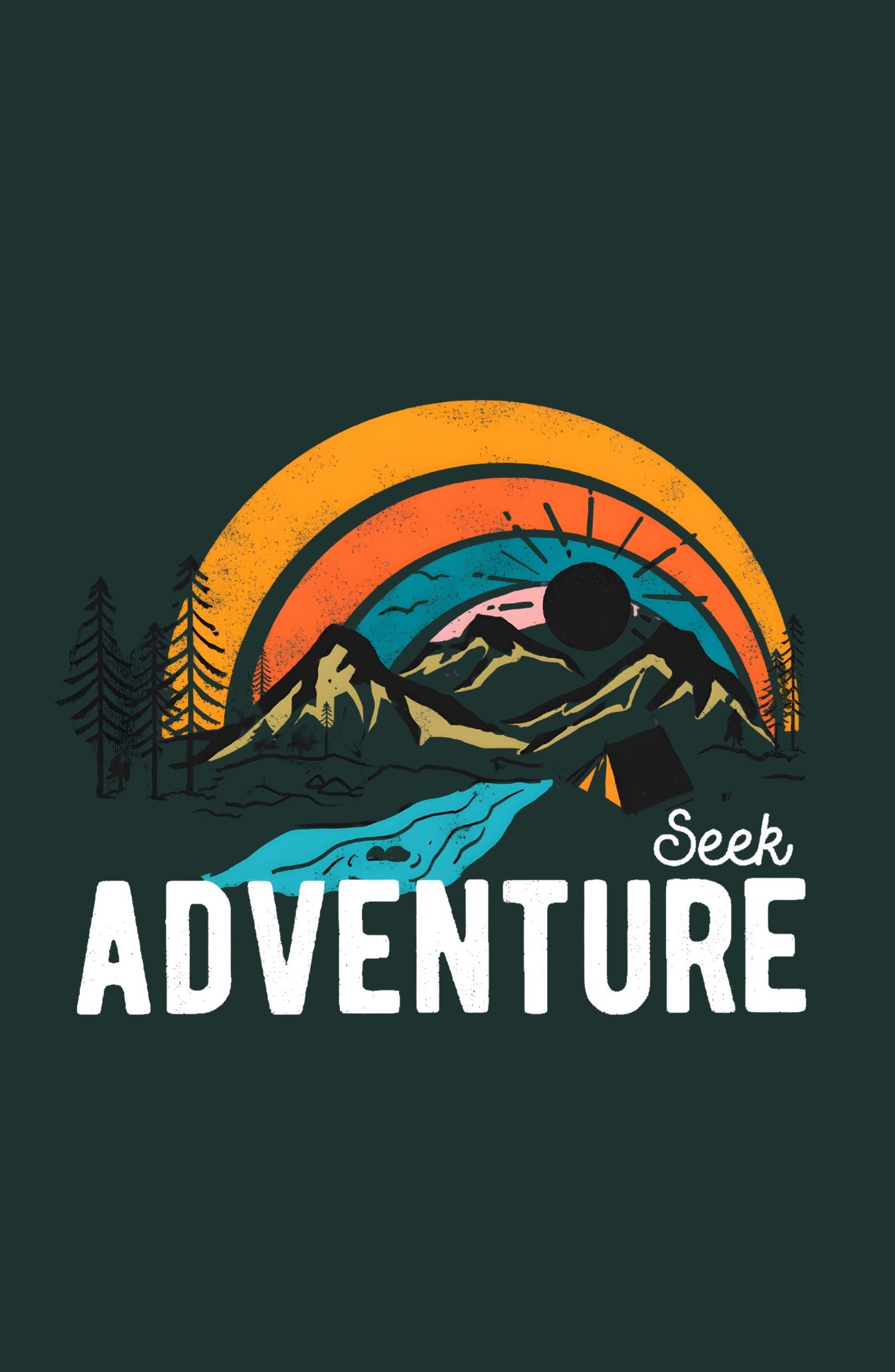 Seek Adventure Oversized Sweatshirt