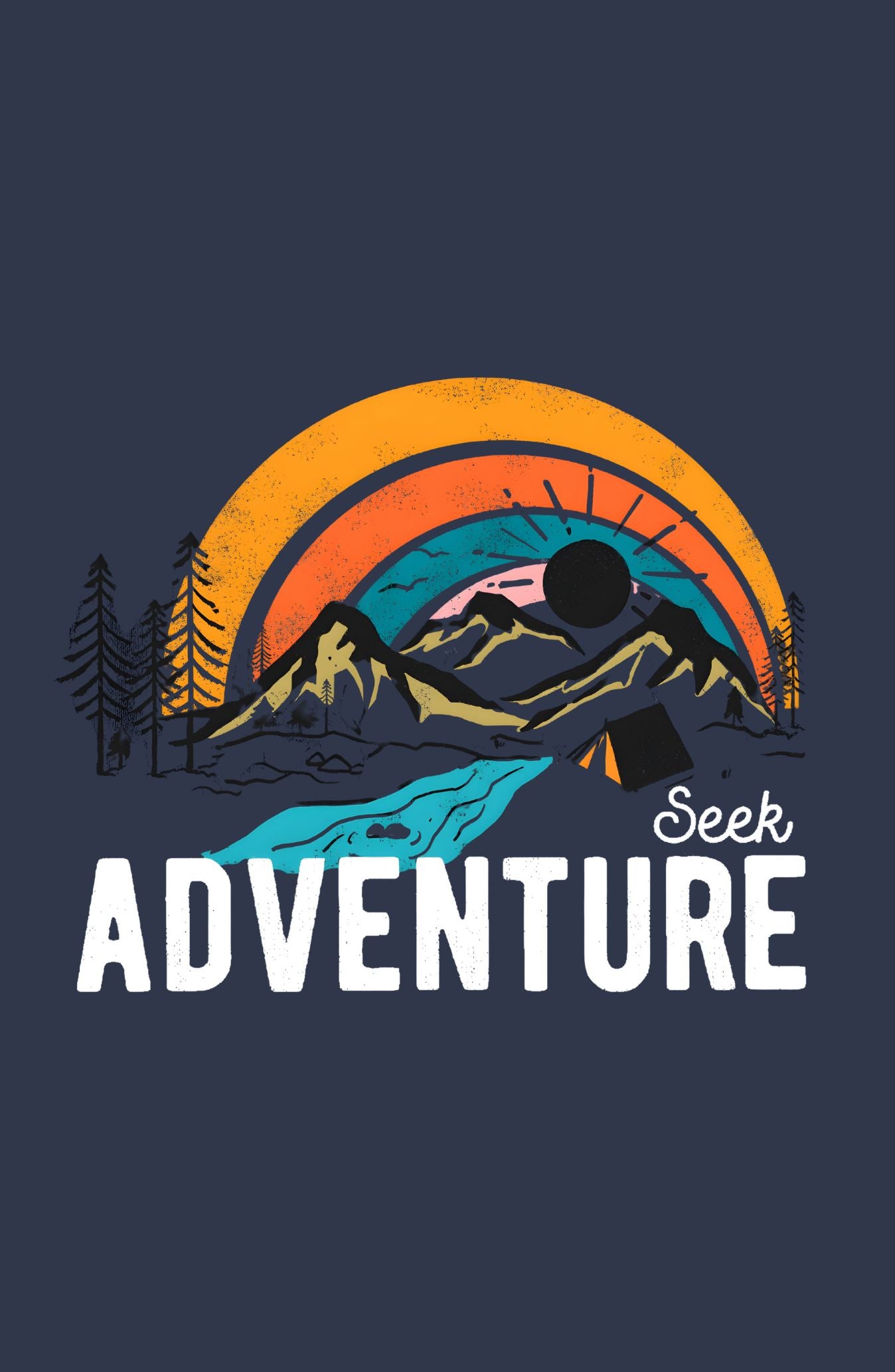 Seek Adventure Oversized Hoodie