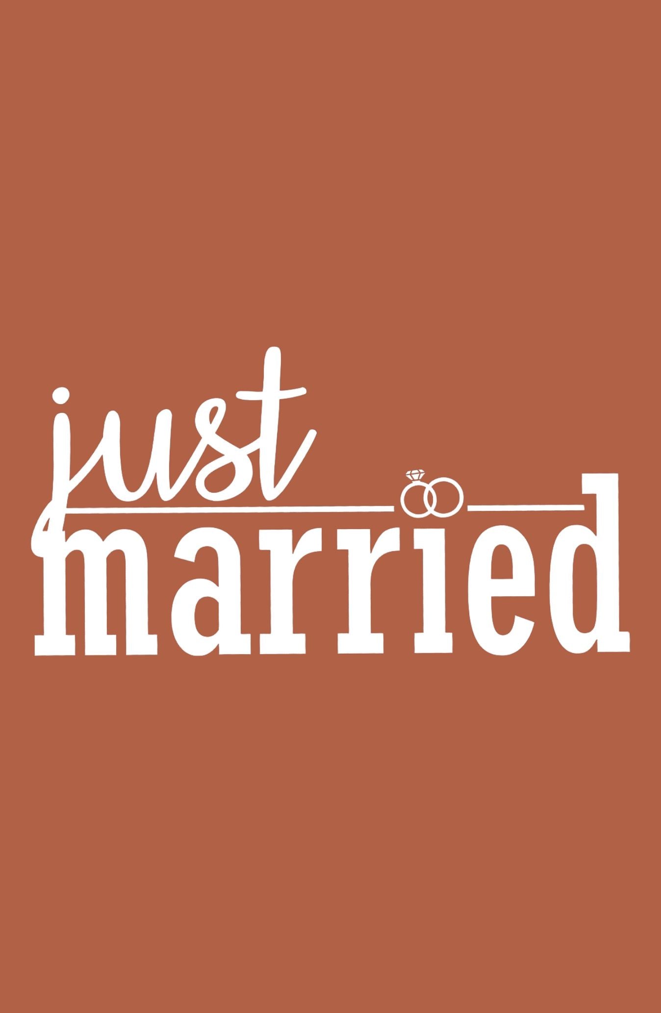 Just Married Classic Sweatshirt