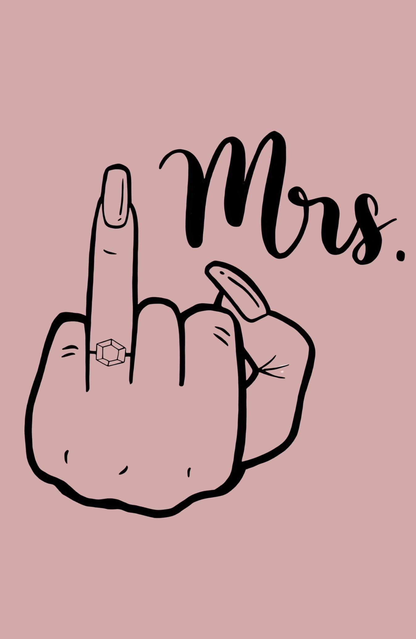 Mrs. Oversized T-Shirt
