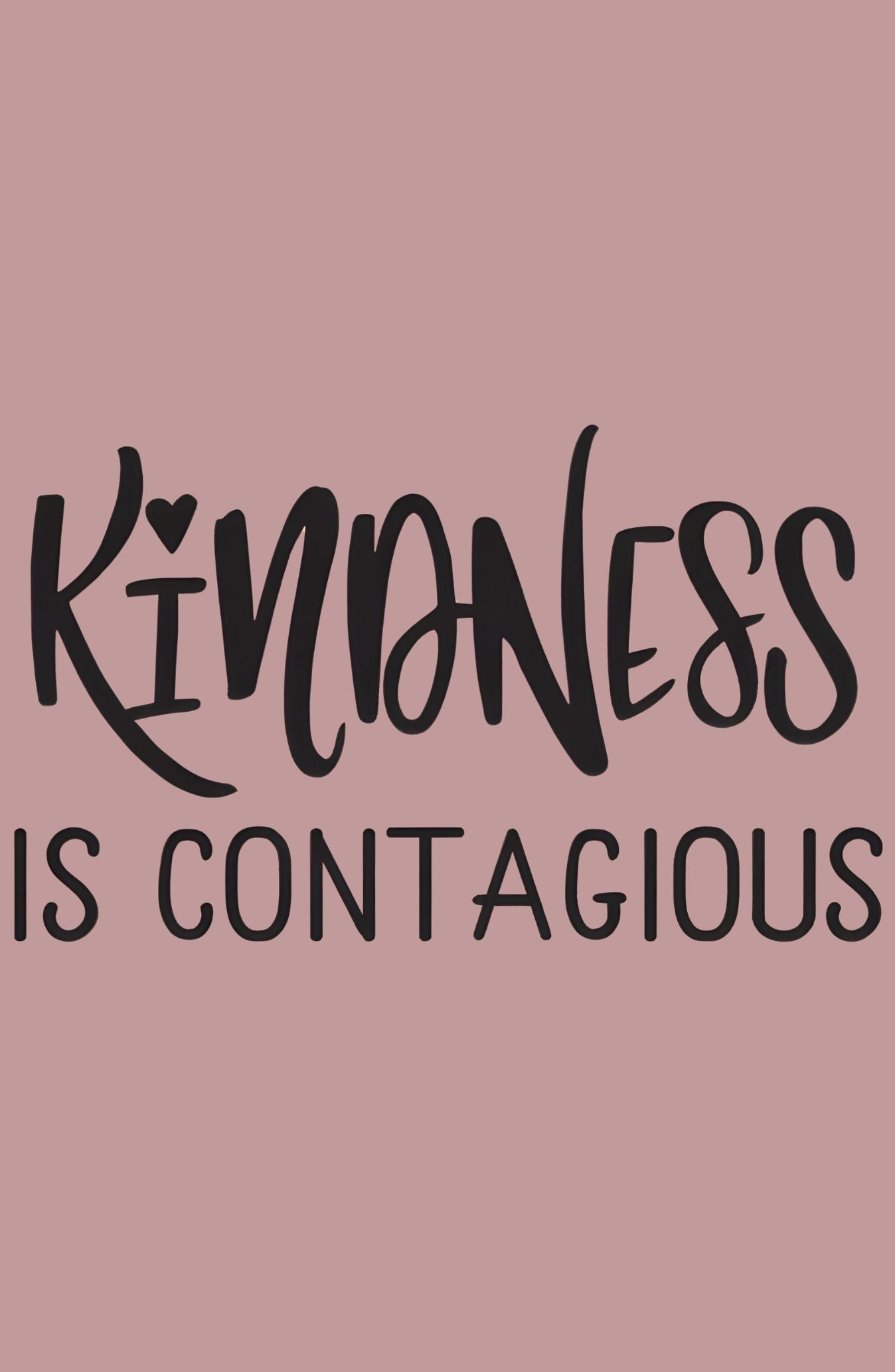 Kindness Is Contagious Oversized Hoodie