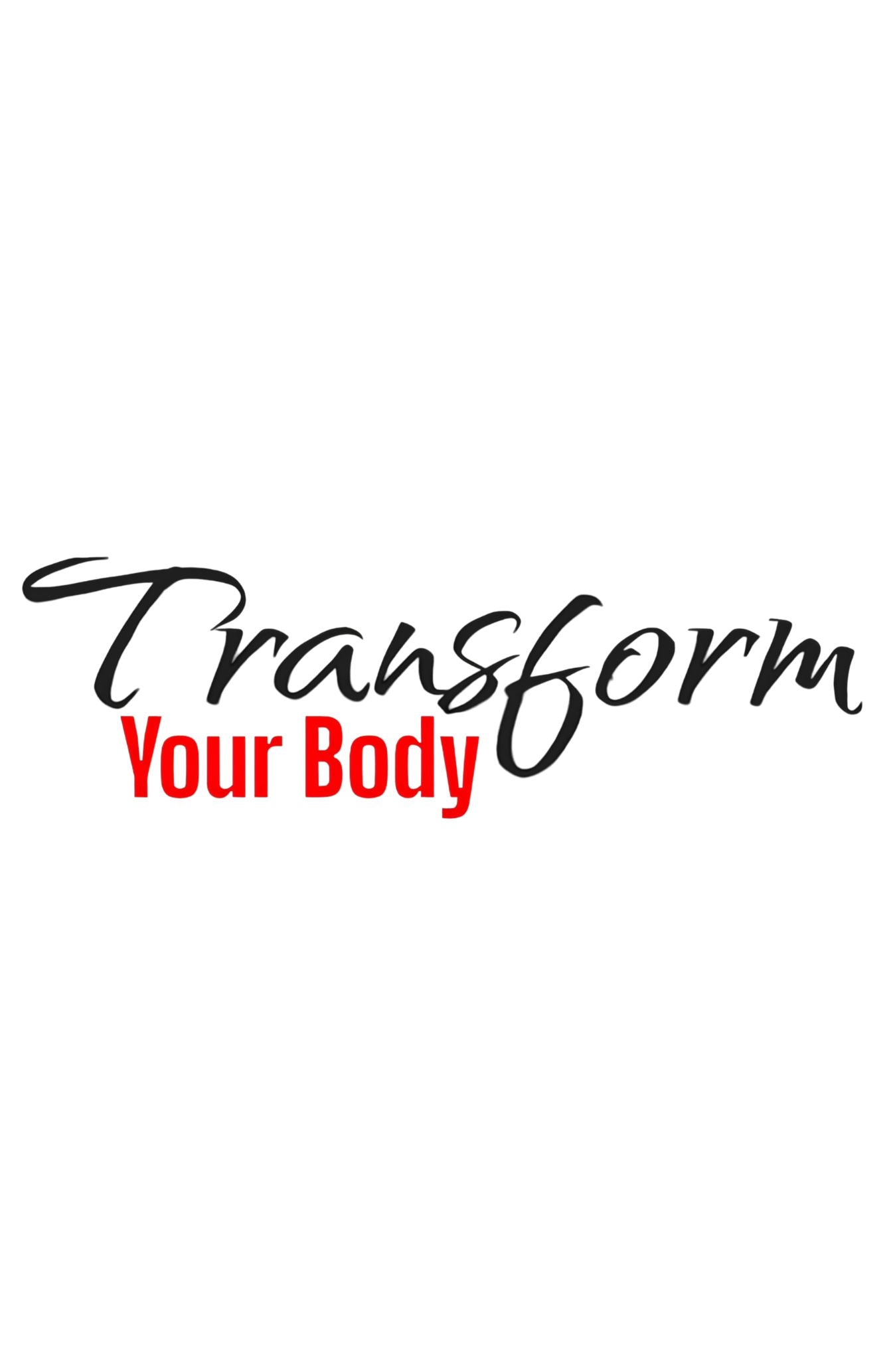 Transform Your Body White Printed Classic Hoodie