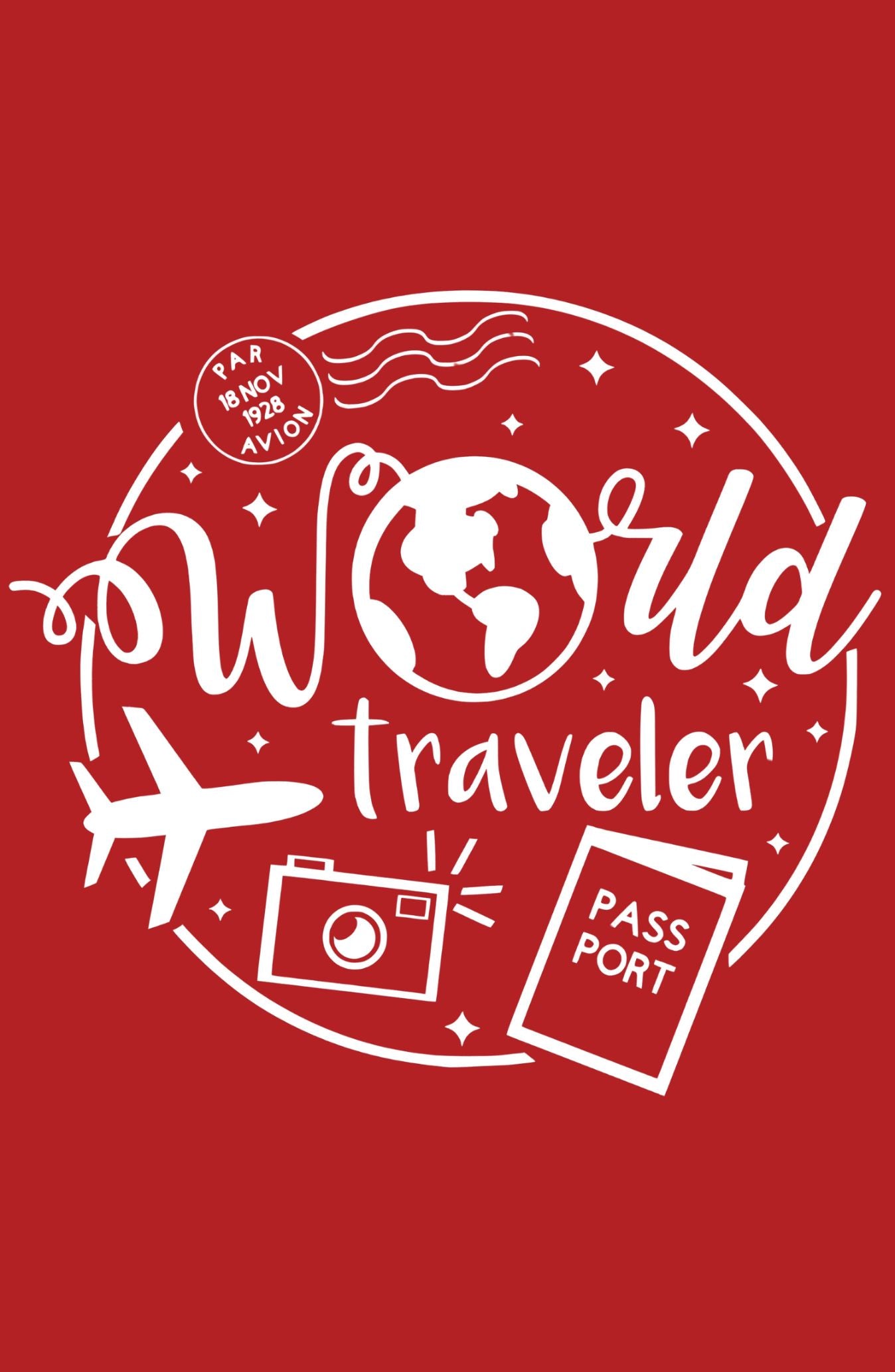 World Traveler Oversized T-Shirt