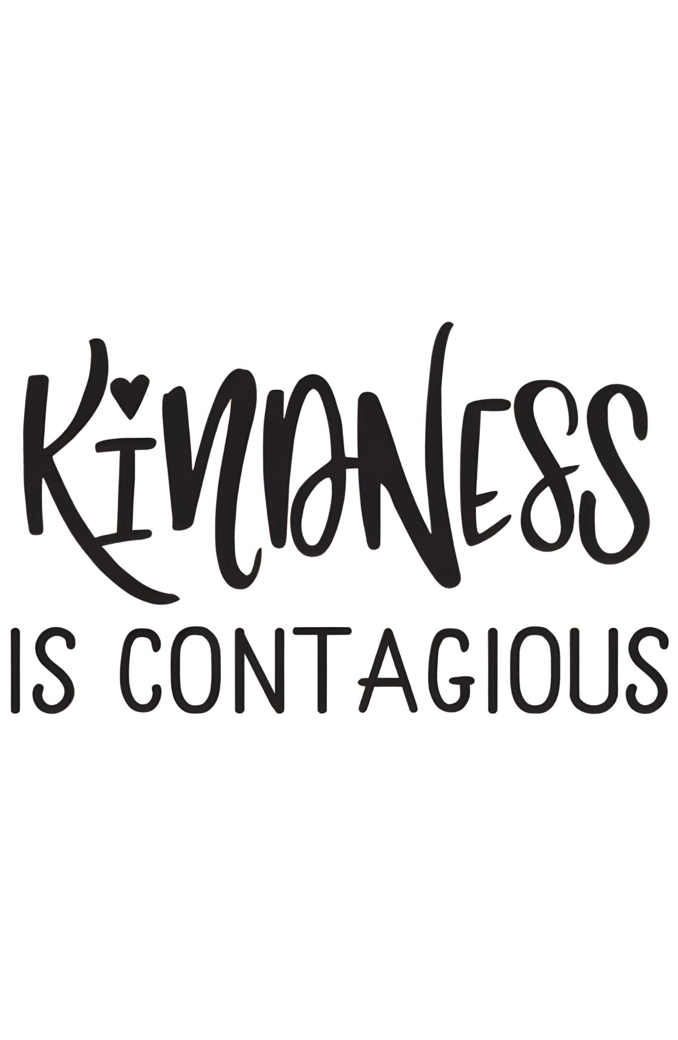 Kindness Is Contagious Oversized Sweatshirt