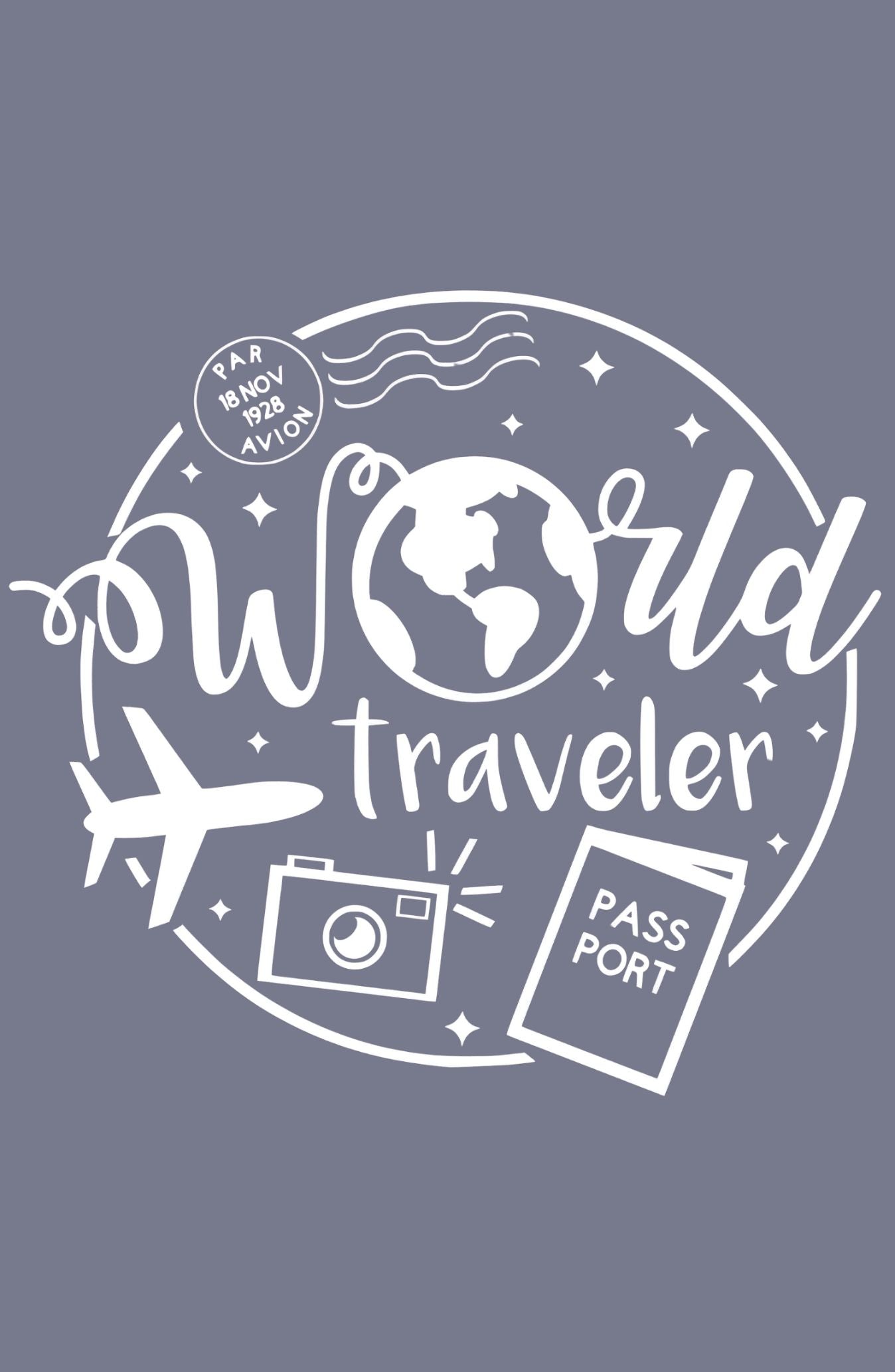 World Traveler Oversized Sweatshirt
