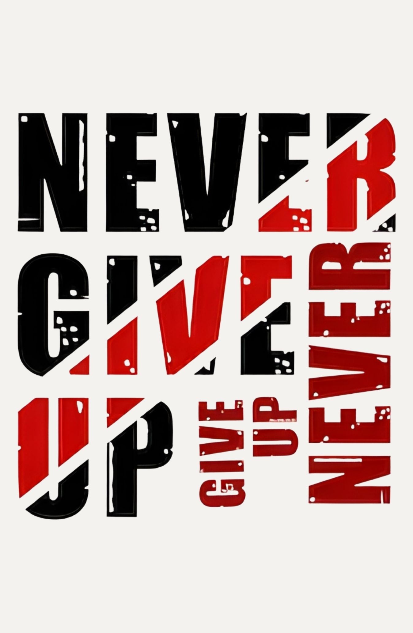 Never Give Up Classic Hoodie