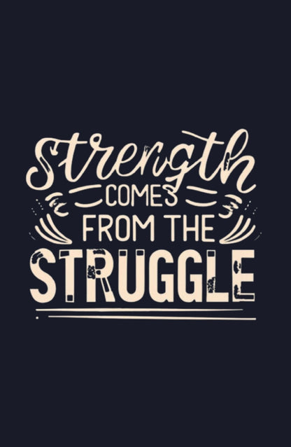 Strength Comes From The Struggle Oversized Sweatshirt