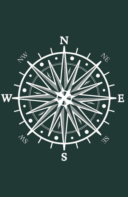Compass Oversized Hoodie