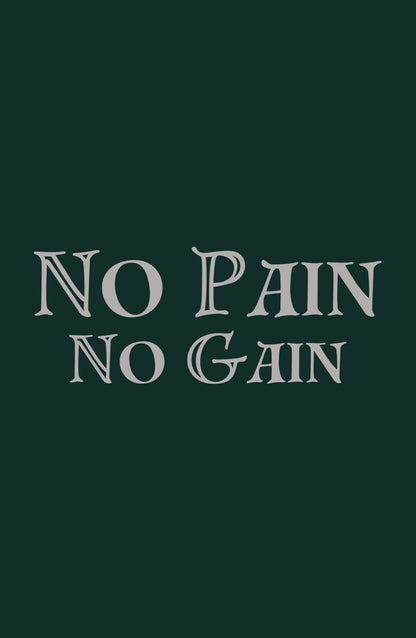 No Pain No Gain Oversized Sweatshirt