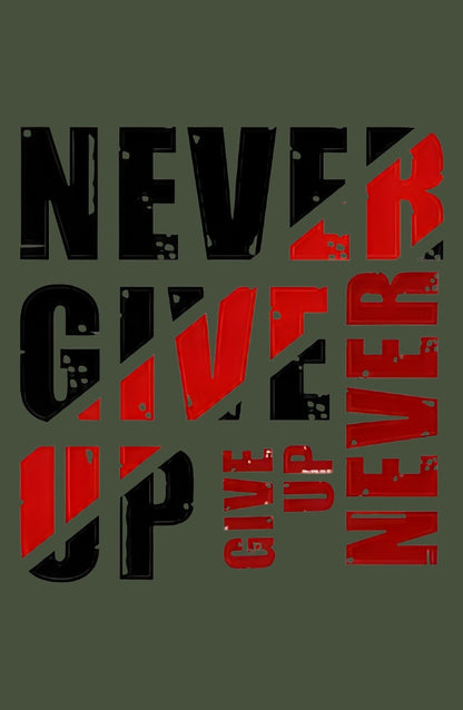 Never Give Up Classic Hoodie