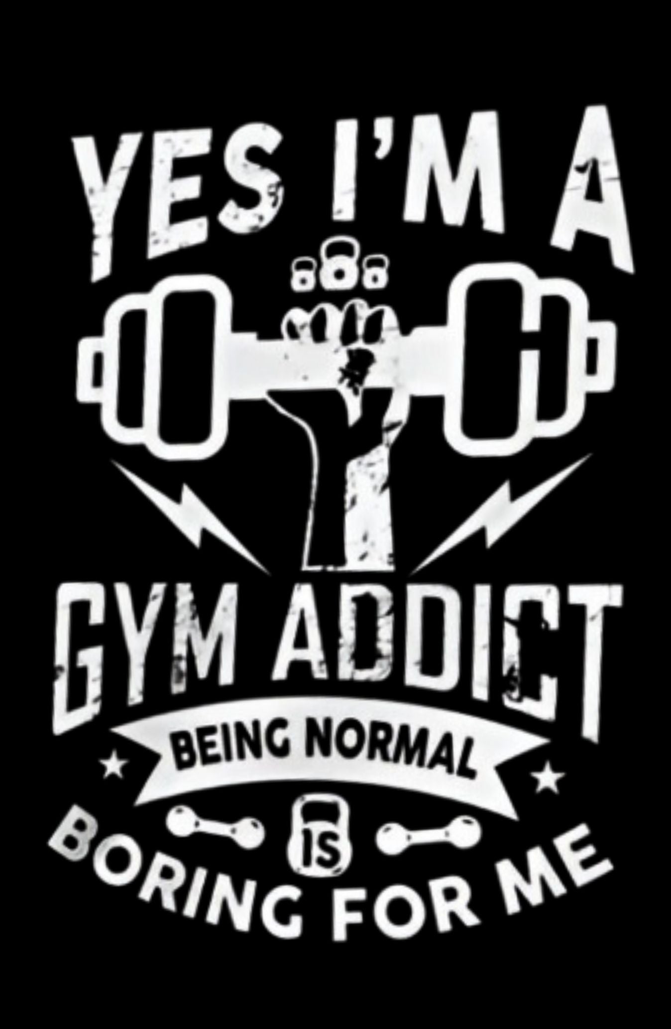 Gym Addict Oversized Sweatshirt