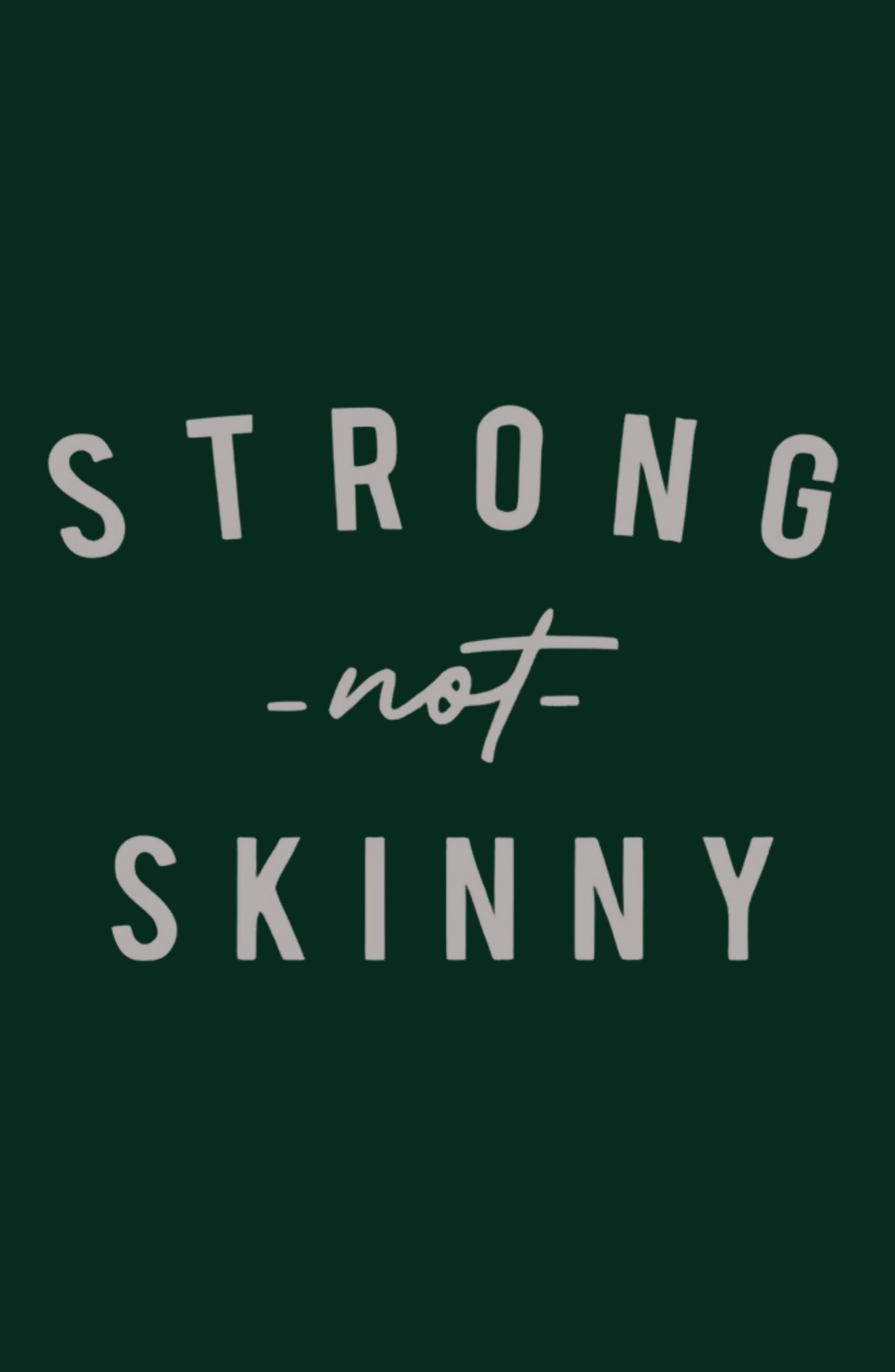 Strong Not Skinny Classic Hoodie