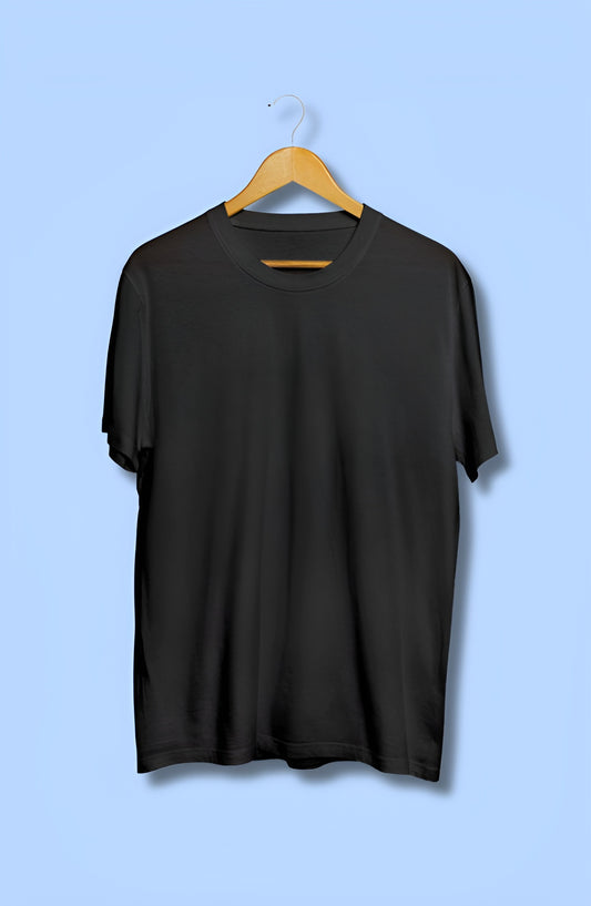 Black Half Sleeve T-Shirt