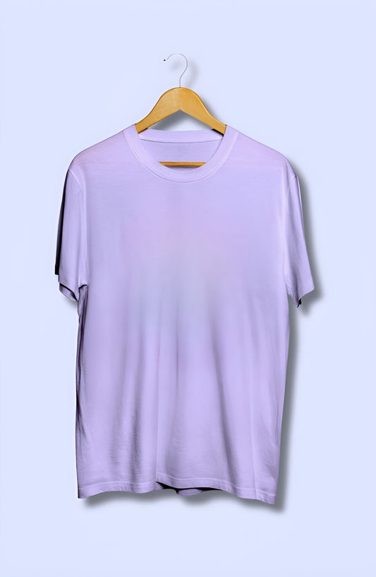 Lavender Half Sleeve T-Shirt